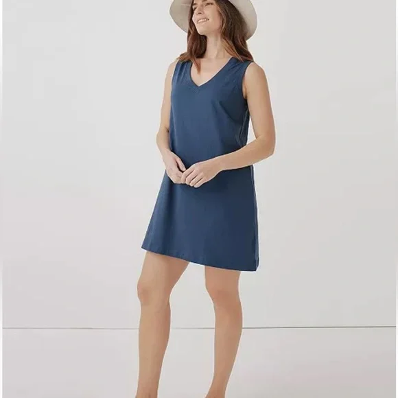 Pact | Swim | Pact Womens Organic Cotton Softspun Aline Tank Dress Size Xl  | Poshmark